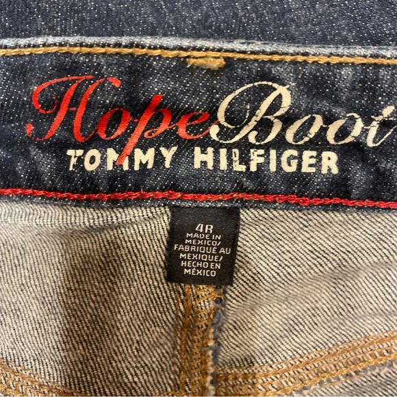 Tommy Hilfiger Hope Boot Jeans Size 4 R - Picture 4 of 5